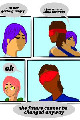 Read sea-colored dress  7 Page 3 in English