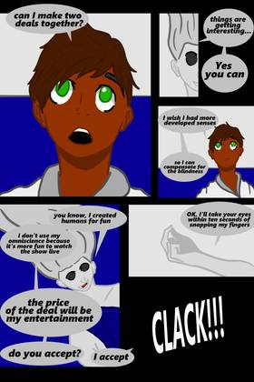 Read sea-colored dress  11 Page 1 in English