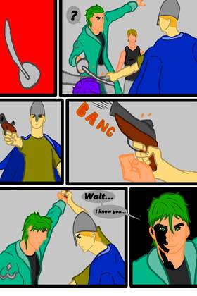 Read sea-colored dress  13 Page 1 in English