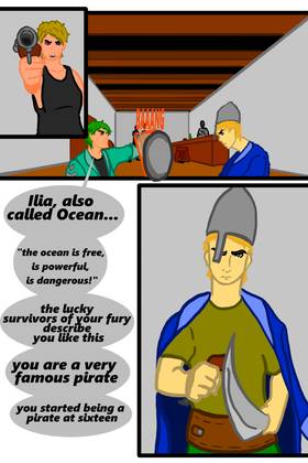 Read sea-colored dress  13 Page 2 in English