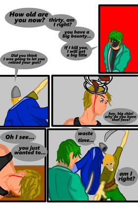 Read sea-colored dress  13 Page 3 in English