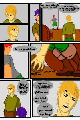 Read sea-colored dress  13 Page 5 in English