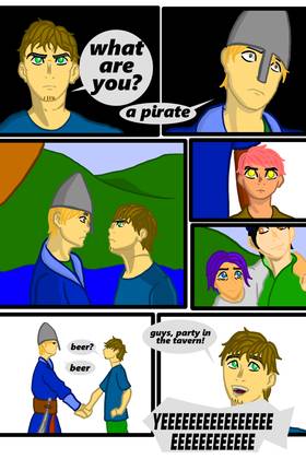 Read sea-colored dress  15 Page 7 in English