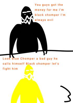 Read Blue chomper Vs Issue 1  3 Page 1 in English