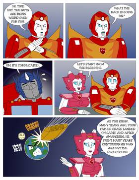 Read The ReWedding of Optimus Prime and Elita  1 Page 3 in English