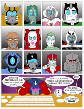 Read The ReWedding of Optimus Prime and Elita  1 Page 9 in English