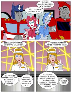 Read The ReWedding of Optimus Prime and Elita  3 Page 6 in English
