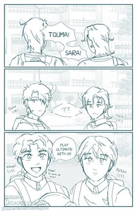 Read ELEMENT OMEGA - Sketches -  2 Page 2 in English