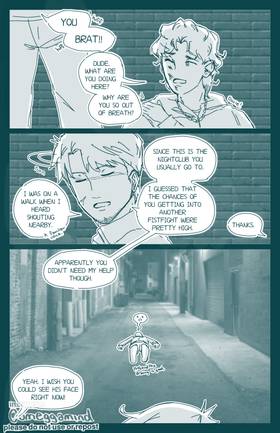Read ELEMENT OMEGA - Sketches -  1 Page 9 in English