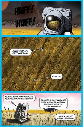 Read Charlie Mike Comix Issue 7 (LT Neilson vs Space Worms)  2 Page 1 in English