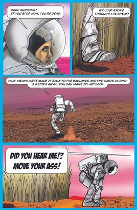 Read Charlie Mike Comix Issue 7 (LT Neilson vs Space Worms)  2 Page 2 in English