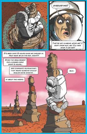 Read Charlie Mike Comix Issue 7 (LT Neilson vs Space Worms)  2 Page 7 in English