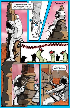 Read Charlie Mike Comix Issue 7 (LT Neilson vs Space Worms)  2 Page 8 in English