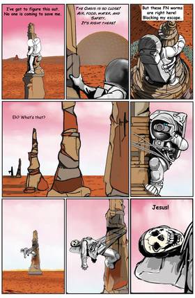 Read Charlie Mike Comix Issue 7 (LT Neilson vs Space Worms)  2 Page 10 in English
