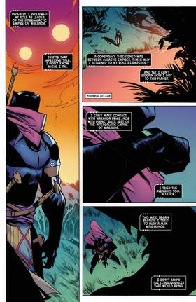 Read Black Panther: Intergalactic (2025-)  1 Page 2 in English
