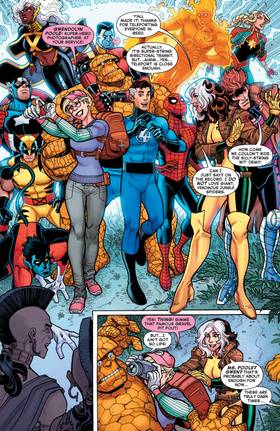 Read Marvel Winter Break Special (2025)  1 Page 4 in English