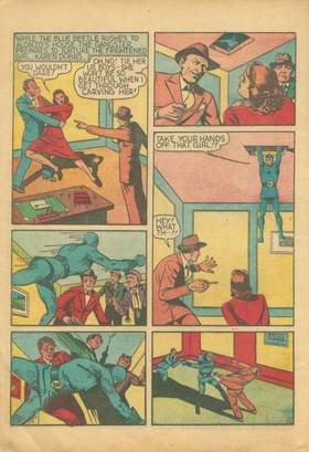 Read The blue beetle  9 Page 1 in English