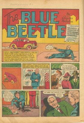 Read The blue beetle  13 Page 1 in English