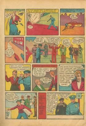 Read The blue beetle  16 Page 1 in English
