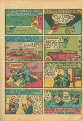 Read The blue beetle  20 Page 1 in English