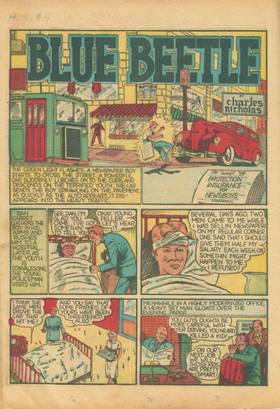 Read The blue beetle  25 Page 1 in English