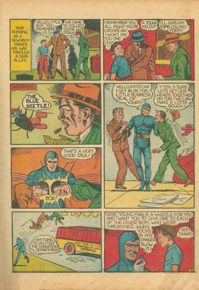 Read The blue beetle  26 Page 1 in English