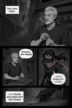 Read Pink Ninja  1 Page 1 in English