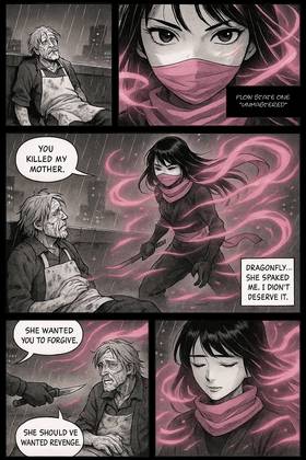 Read Pink Ninja  1 Page 3 in English