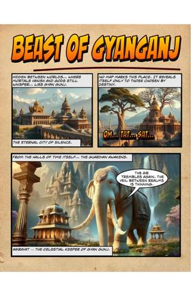 Read Ancient Beasts - comic book   1 Page 1 in English