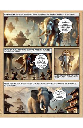 Read Ancient Beasts - comic book   1 Page 2 in English