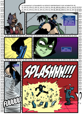 Read 1 Story of the omniworld  1 Page 4 in Spanish