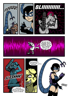 Read 1 Story of the omniworld  1 Page 7 in Spanish