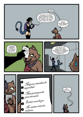 Read 1 Story of the omniworld  1 Page 8 in Spanish