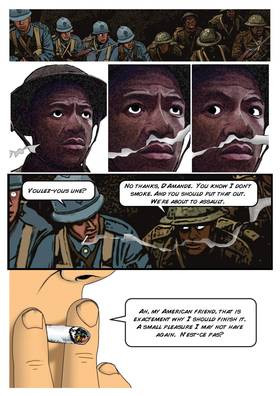 Read Charlie Mike Comix Issue 6 "The Harlem Hellfighters"  1 Page 6 in English