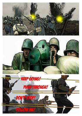 Read Charlie Mike Comix Issue 6 "The Harlem Hellfighters"  1 Page 9 in English