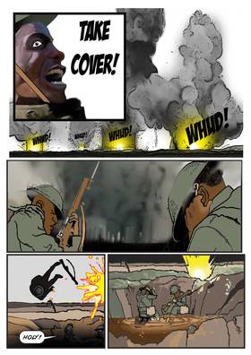 Read Charlie Mike Comix Issue 6 "The Harlem Hellfighters"  1 Page 10 in English