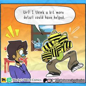 Read Wacky's Weird Comics  172 Page 4 in English