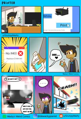 Read Wacky's Weird Comics  7 Page 1 in English