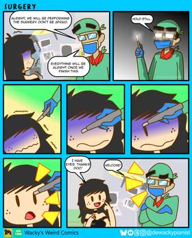 Read Wacky's Weird Comics  10 Page 1 in English