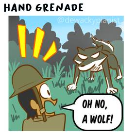 Read Wacky's Weird Comics  35 Page 1 in English