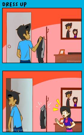 Read Wacky's Weird Comics  45 Page 1 in English