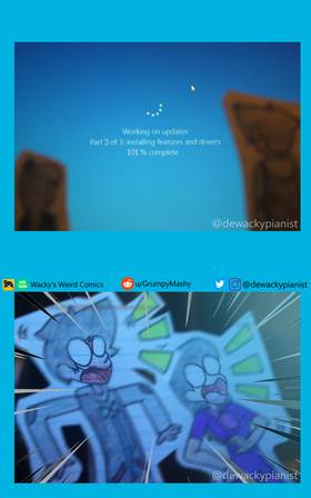 Read Wacky's Weird Comics  48 Page 3 in English