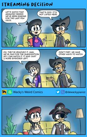 Read Wacky's Weird Comics  69 Page 1 in English