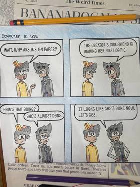 Read Wacky's Weird Comics  89 Page 1 in English