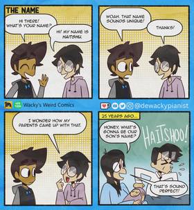 Read Wacky's Weird Comics  97 Page 1 in English