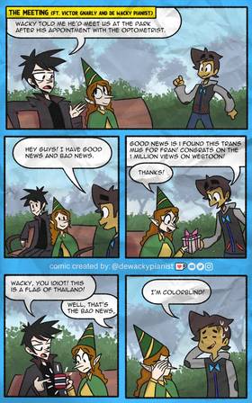 Read Wacky's Weird Comics  113 Page 1 in English