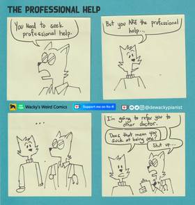 Read Wacky's Weird Comics  114 Page 1 in English