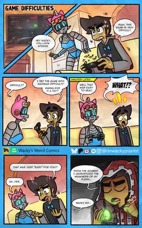 Read Wacky's Weird Comics  133 Page 1 in English