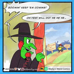 Read Wacky's Weird Comics  146 Page 6 in English