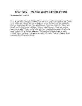 Read The Last Clove A Tale of Magic and Garlic  3 Page 3 in English